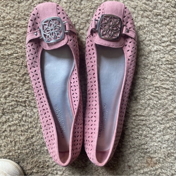 Christan Siriano Pink Flats Comfortable and Stylish 10 - Picture 1 of 4
